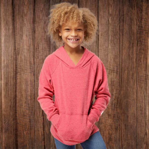 PRM15YSB Youth Special Blend Raglan Hoodie Thumbnail